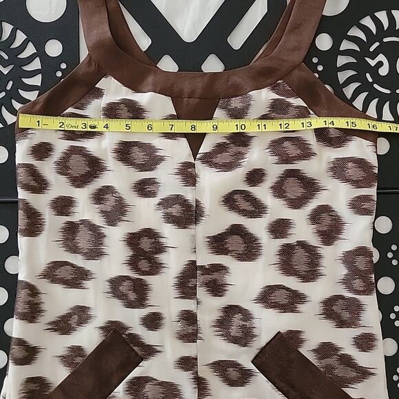 Diane von Furstenberg Cookie animal print shift dress 2 - Picture 6 of 7